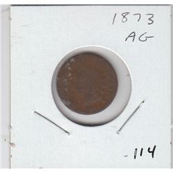 1873 INDIAN HEAD CENT