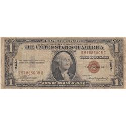$1 HAWAII SILVER CERTIFICATE 1934