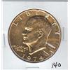 Image 1 : 1974 GOLD PLATED IKE $1 EISENHOWER