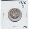Image 1 : 1916 S MERCURY DIME  SOLID MID GRADE