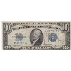 $10 SILVER CERTIFICATE 1934