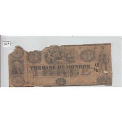 $3 OBSOLETE MONROE MICHIGAN 1930