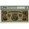 Image 1 : The Bank of Montreal 1888 $5 27374 CH-505-38-02 PMG F12