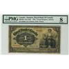 Image 1 : The Royal Bank of  Canada/Jamaica 1938 1 Pound 023041 CH-630-54-02 PMG VG8.  Only 12 examples known.