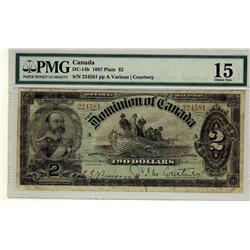1897 $2 DC-14b #224581 PMG F15