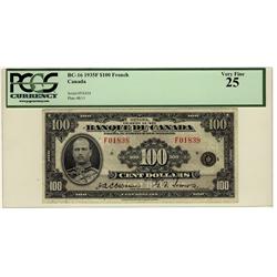 1935 $100 BC-16 F01838 PCGS VF25