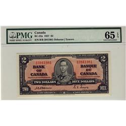 1937 $2 BC-22a B/B3941981 PCGS UNC65EPQ