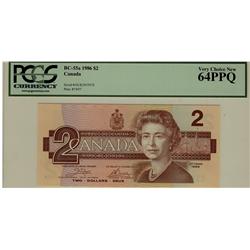 1986 $2 BC-55a AUK1953975 PCGS UNC64PPQ