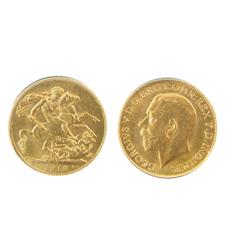 Gold 1913c Sovereign PCGS MS63, well struck with good lustre.  A better date.