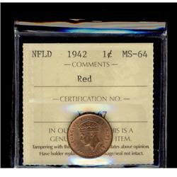 Nfld 1942c ICCS MS64RD.