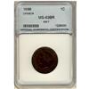 Image 1 : 1886 1¢ NNC MS63BN.  Lustrous brown.  A nice example.