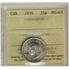 Image 1 : 1939 25¢ ICCS MS65.