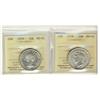 Image 1 : 1938 & 1958 ICCS MS63. Lot of 2 coins.