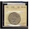 Image 1 : 1938 50¢ ICCS MS64.