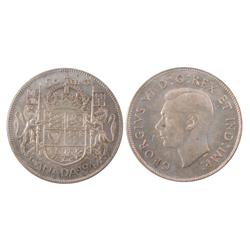 1947 ML 50¢ ICCS MS65, light toning over full original lustre.  Very rare in GEM condition.  First o