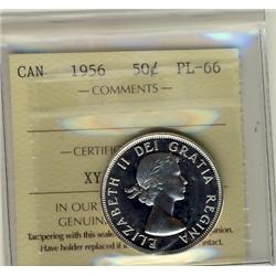 1956 50¢ ICCS PL66.