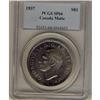 Image 1 : 1937 $1 PCGS SP66 MATTE, lightly toned.