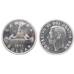 1951 SWL $1 ICCS PL66, brilliant and lustrous.  Great reflective surfaces.  Rare variety!