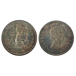 1958 $1 PCGS MS66.  Gem eye appeal.