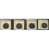 Image 1 : 1968 $1 DHL#1 ICCS MS65.  Lot of 4 coins.