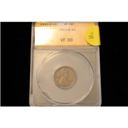 1911-S Penny Anacs-VF30