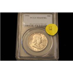 1954 Franklin Half PCGS-65FBL