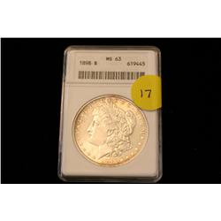 1898 Morgan Dollar ANACS-63