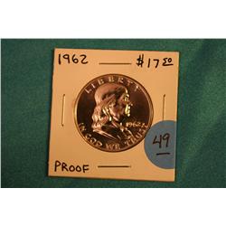 1962 Franklin Half Dollar