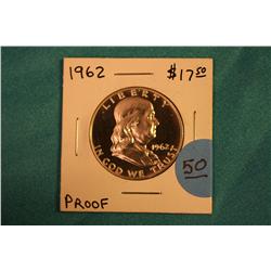 1962 Franklin Half Dollar