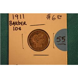 1911 Barber Dime