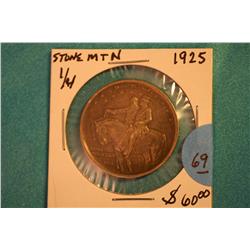 1925 Stone Mountain Half Dollar