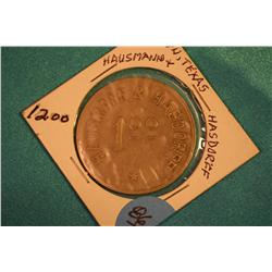 Nixon,Tx Hausmann & Hasdorff $1.00 Trade Token