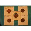 Image 1 : Lot Of 5 Error Pennies Cherrie Pickers Guide