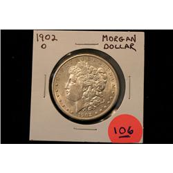 1902-OMorgan Silver Dollar  Uncirc.