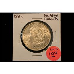 1882 Morgan Silver Dollar B.U.