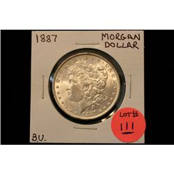 1887 Morgan Silver Dollar B.U.
