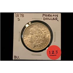 1878-S Morgan Dollar B.U.(Better Date)