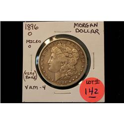 1896-O Morgan Dollar VAM-4 (Micro-O) Very Rare