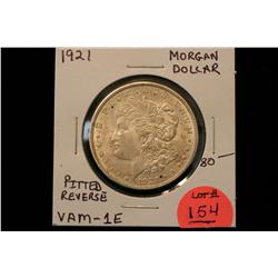 1921 Morgan Dollar VAM-1E (Pitted Reverse)