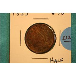 1835 Half Cent (XF Condition)