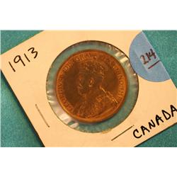 1913 Canadian Lg. Cent