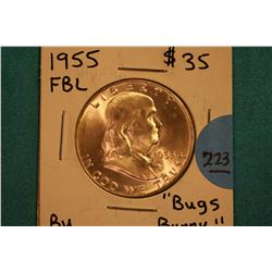 1955 Bugs Bunny Franklin Half Dollar (FBL)