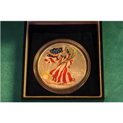 1999 Enameled Liberty Silver Eagle (Boxed)