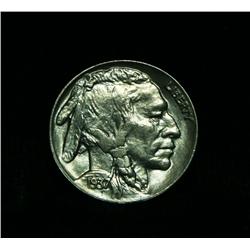 1937-d Buffalo Nickel 5c Grades Select Uncirculated ms63