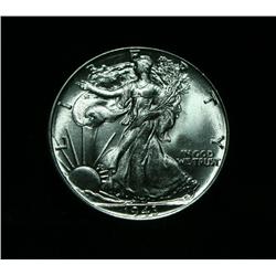 1943-p Walking Liberty Half Dollar 50c Grades choice Uncirculated ms64