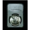 Image 1 : NGC 1923-p Peace Dollar Graded Select Uncirculated ms63  NGC