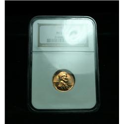 NGC 1952 PROOF Lincoln Cent 1c Graded Gem+ PR66RD  RED