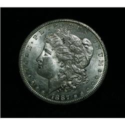 1887-s Morgan Dollar Grades Select Uncirculated ms63 PQ