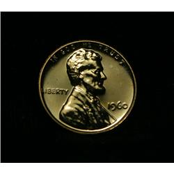 Proof 1960 Large Date Lincoln Cent 1c grades PR68 RD