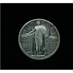 1917-p TY I  Standing Liberty 25c Grades Very Good